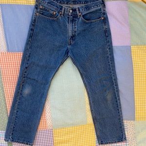 Levi’s 505 Straight Leg Jeans Size 34x30